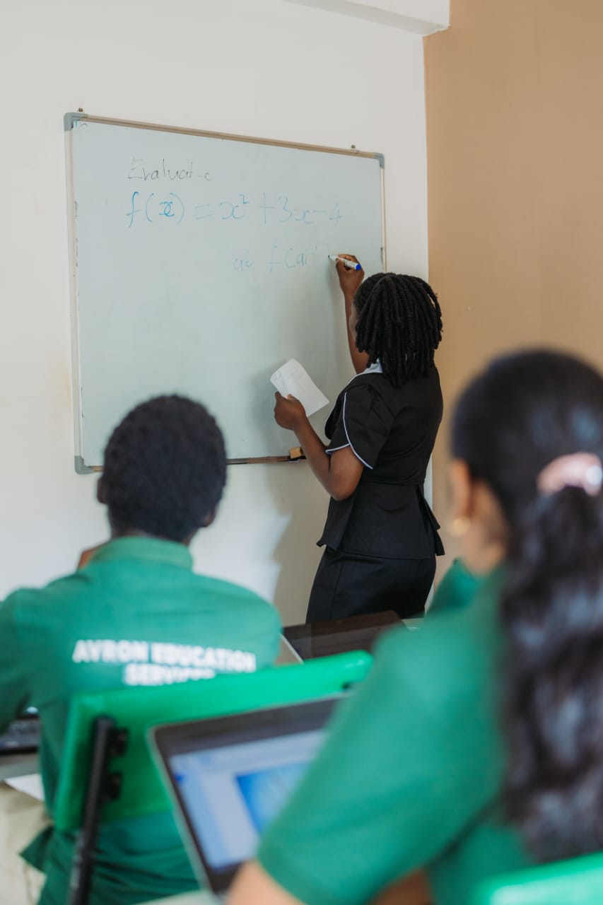 Students participating in school activities